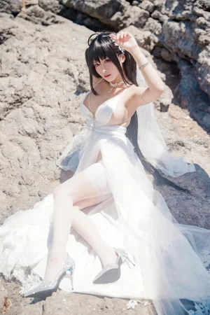 洛璃LoLiSAMA《碧蓝航线 大凤誓约花嫁》写真图集 44P｜在线预览与图包下载