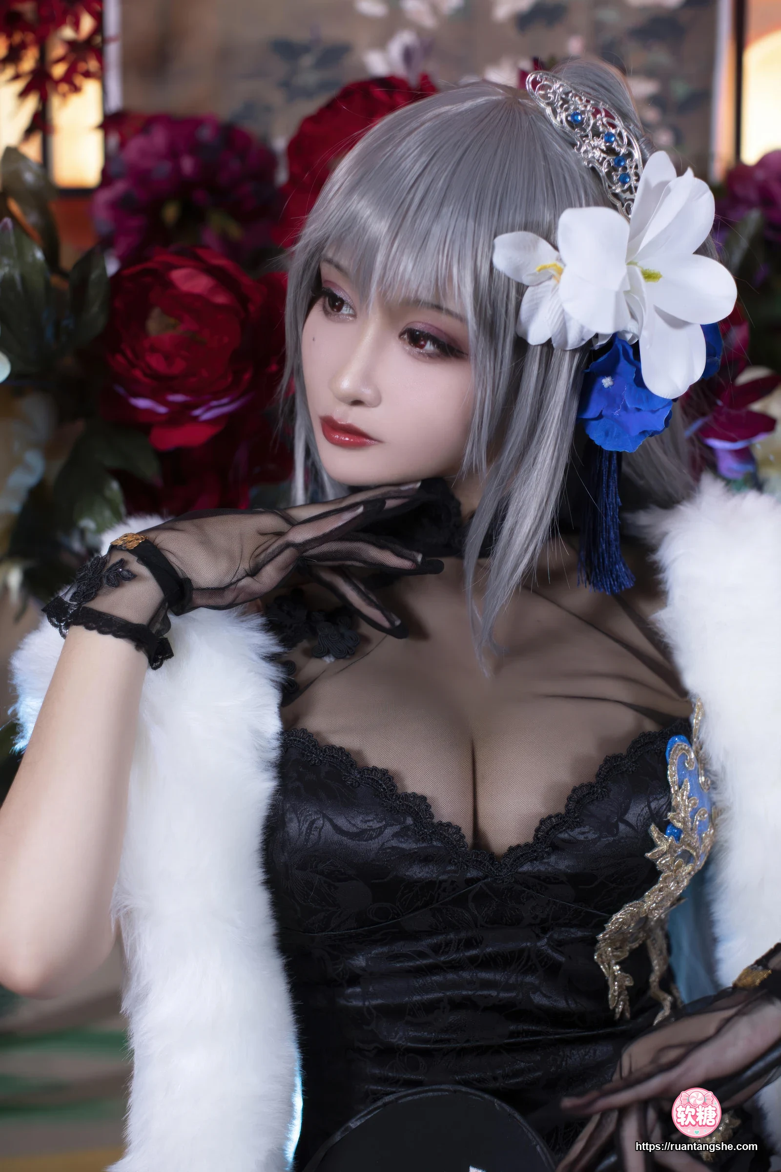 洛璃LoLiSAMA 洛璃LoLiSAMA NO.102 - 碧蓝航线·路易九世旗袍
