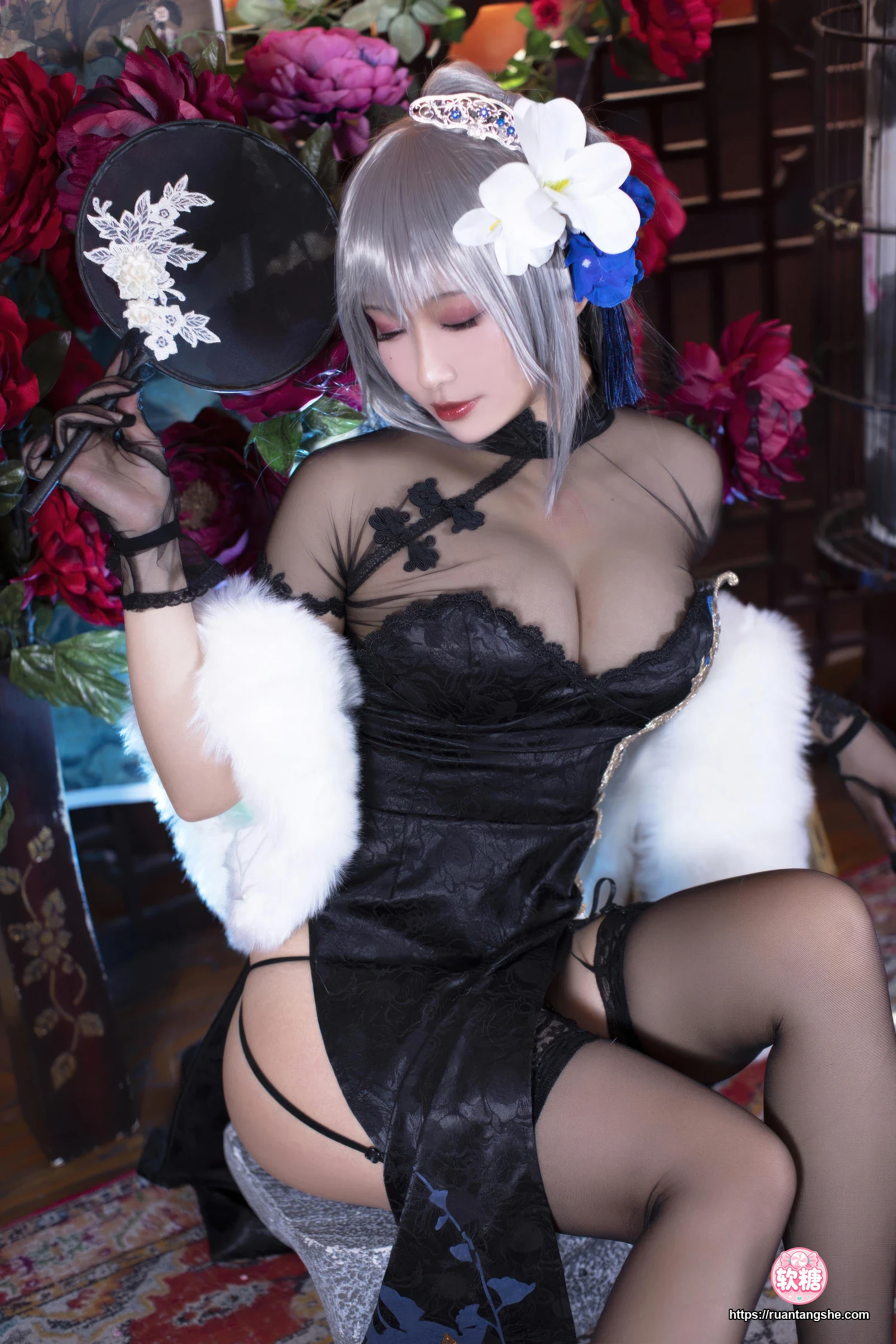 洛璃LoLiSAMA 洛璃LoLiSAMA NO.102 - 碧蓝航线·路易九世旗袍