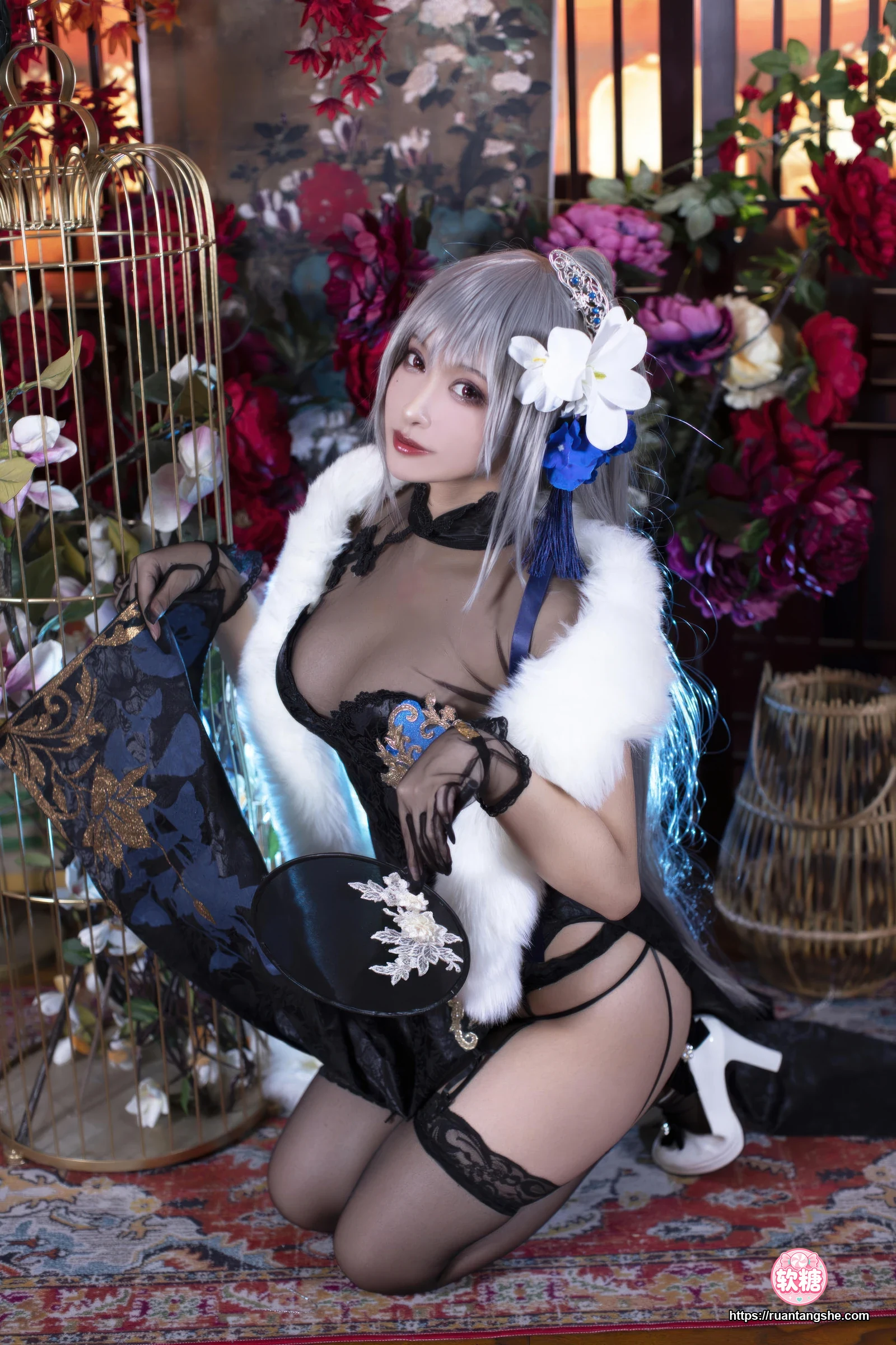 洛璃LoLiSAMA 洛璃LoLiSAMA NO.102 - 碧蓝航线·路易九世旗袍