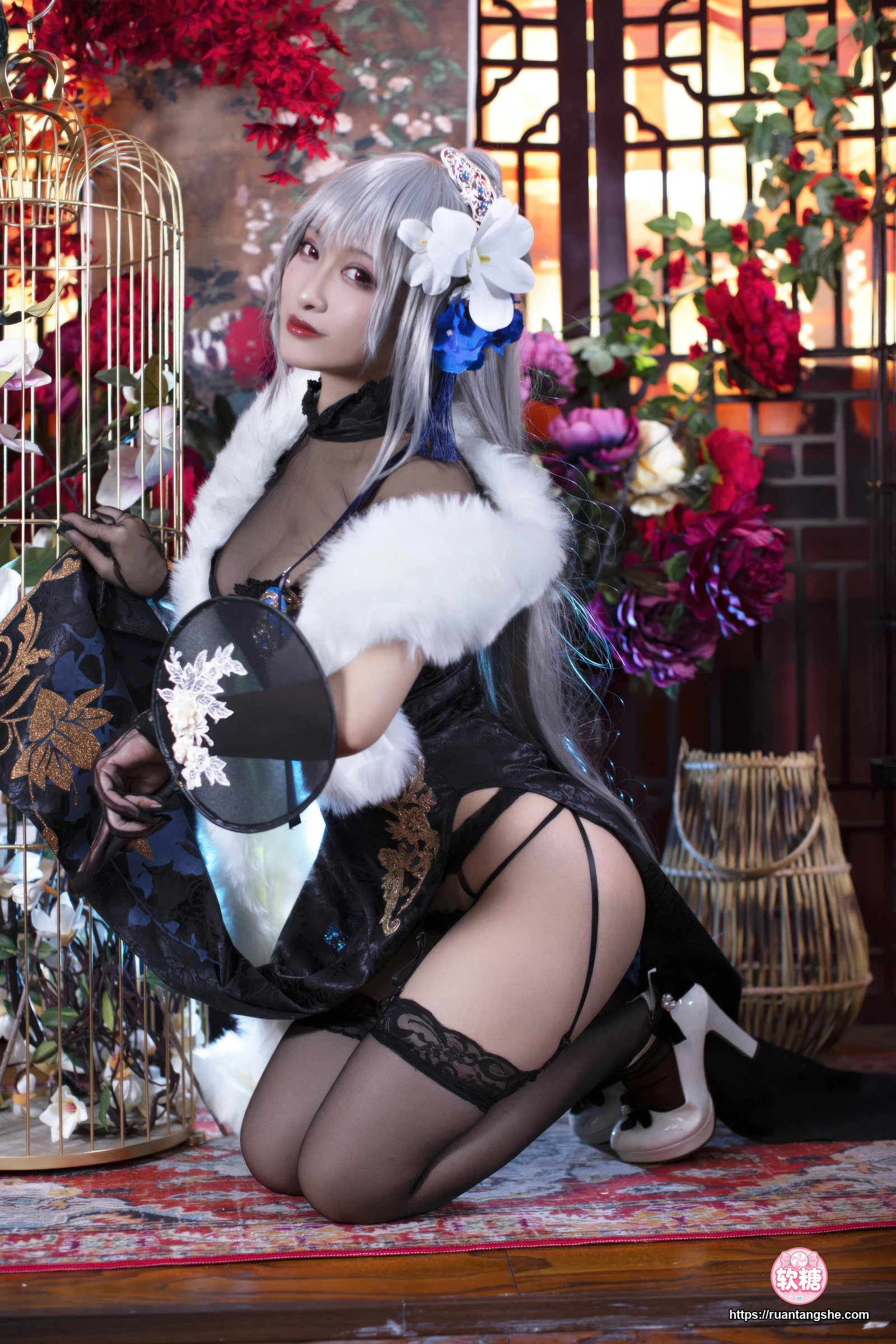 洛璃LoLiSAMA 洛璃LoLiSAMA NO.102 - 碧蓝航线·路易九世旗袍