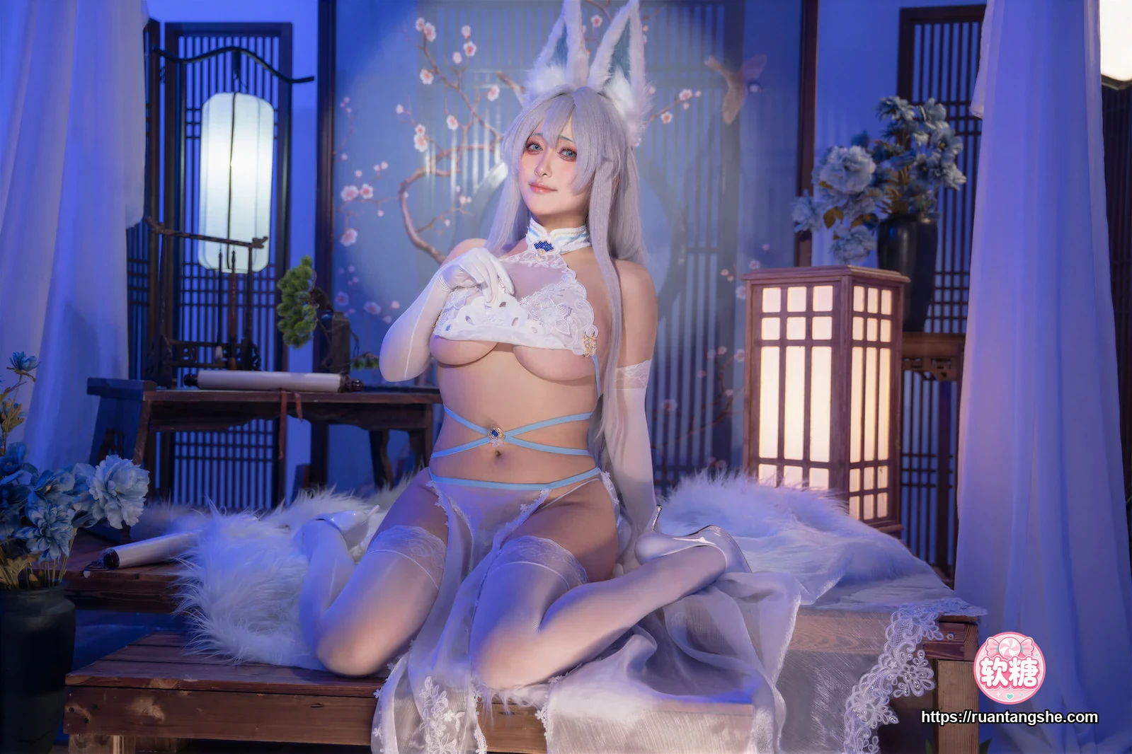 洛璃LoLiSAMA 洛璃LoLiSAMA NO.108 - 碧蓝航线 信浓 相融一梦