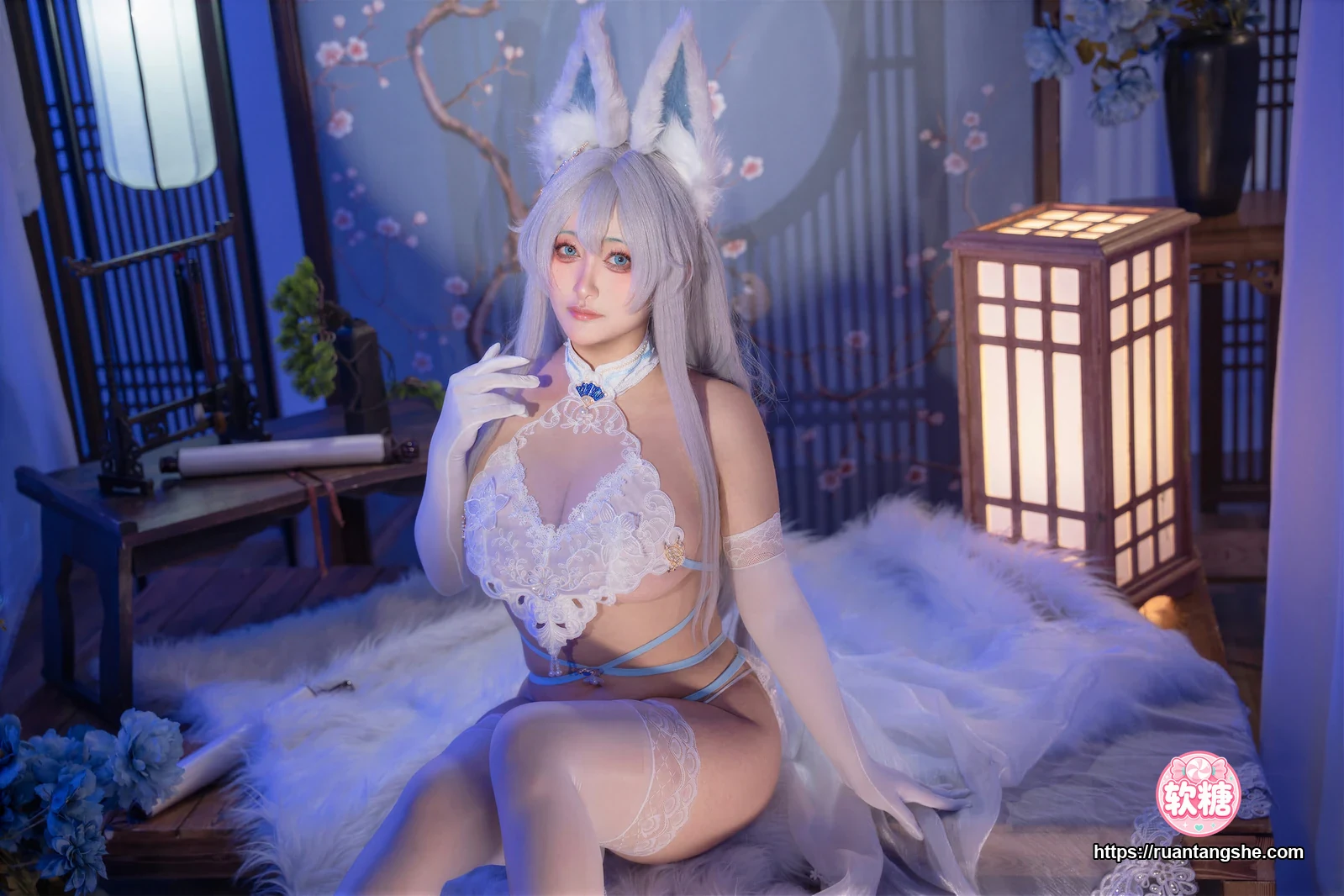 洛璃LoLiSAMA 洛璃LoLiSAMA NO.108 - 碧蓝航线 信浓 相融一梦
