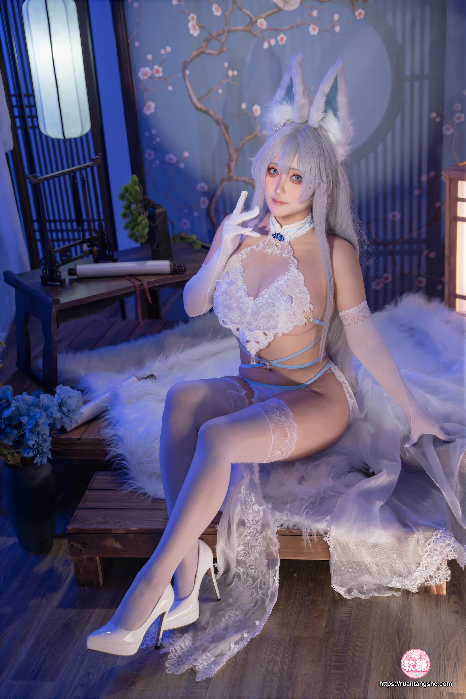 洛璃LoLiSAMA 洛璃LoLiSAMA NO.108 - 碧蓝航线 信浓 相融一梦