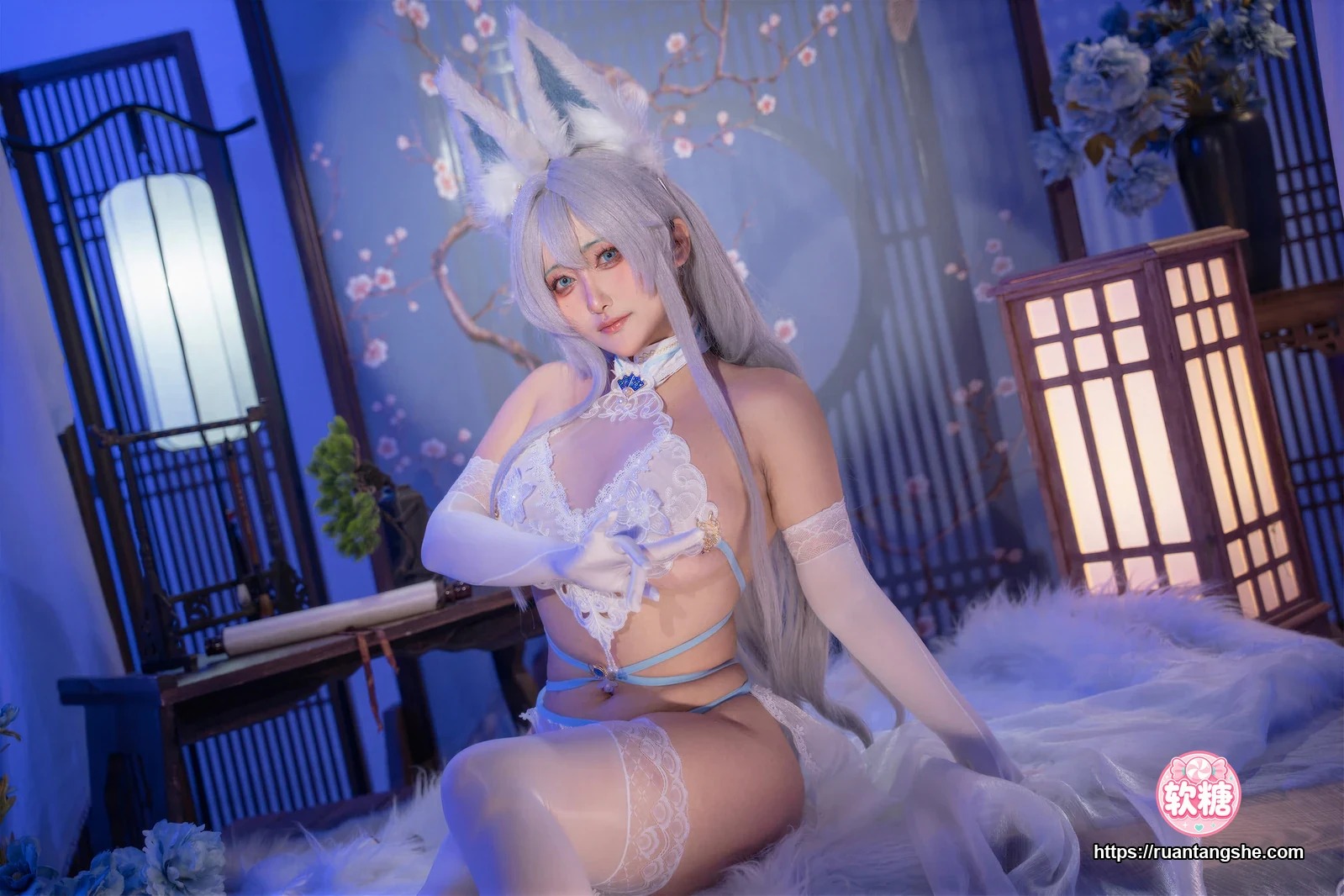 洛璃LoLiSAMA 洛璃LoLiSAMA NO.108 - 碧蓝航线 信浓 相融一梦