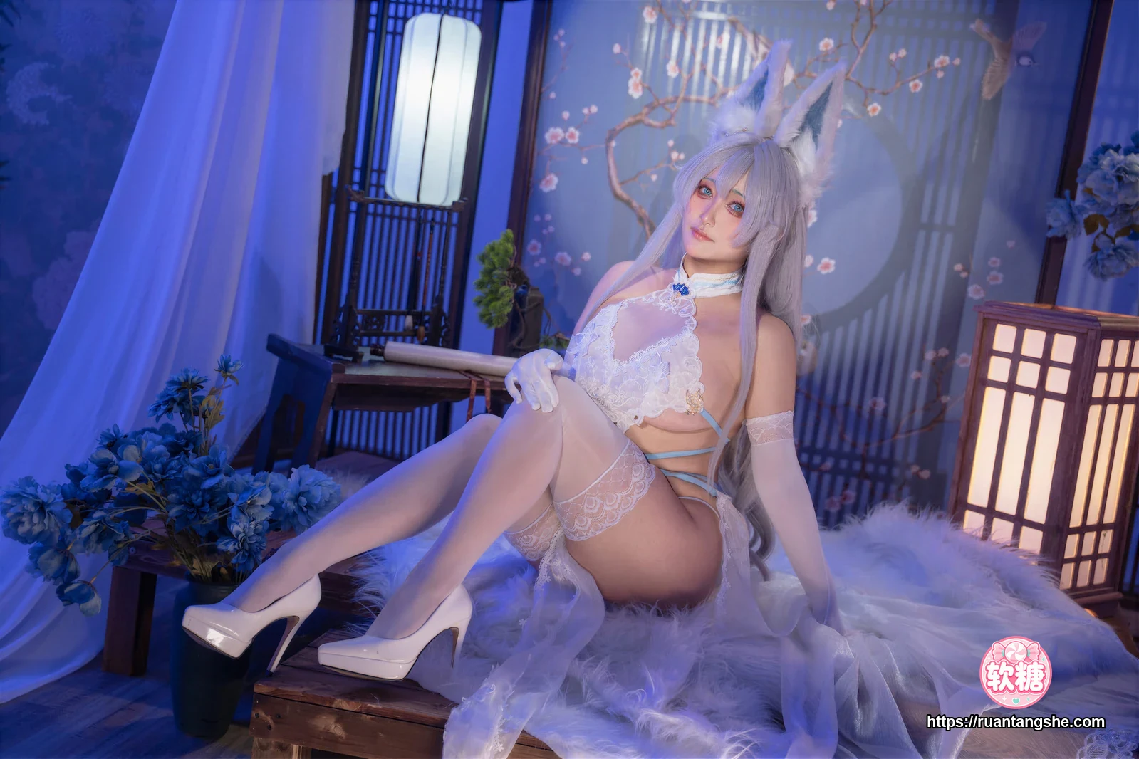 洛璃LoLiSAMA 洛璃LoLiSAMA NO.108 - 碧蓝航线 信浓 相融一梦