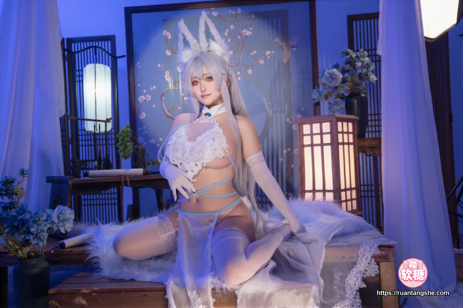 洛璃LoLiSAMA 洛璃LoLiSAMA NO.108 - 碧蓝航线 信浓 相融一梦