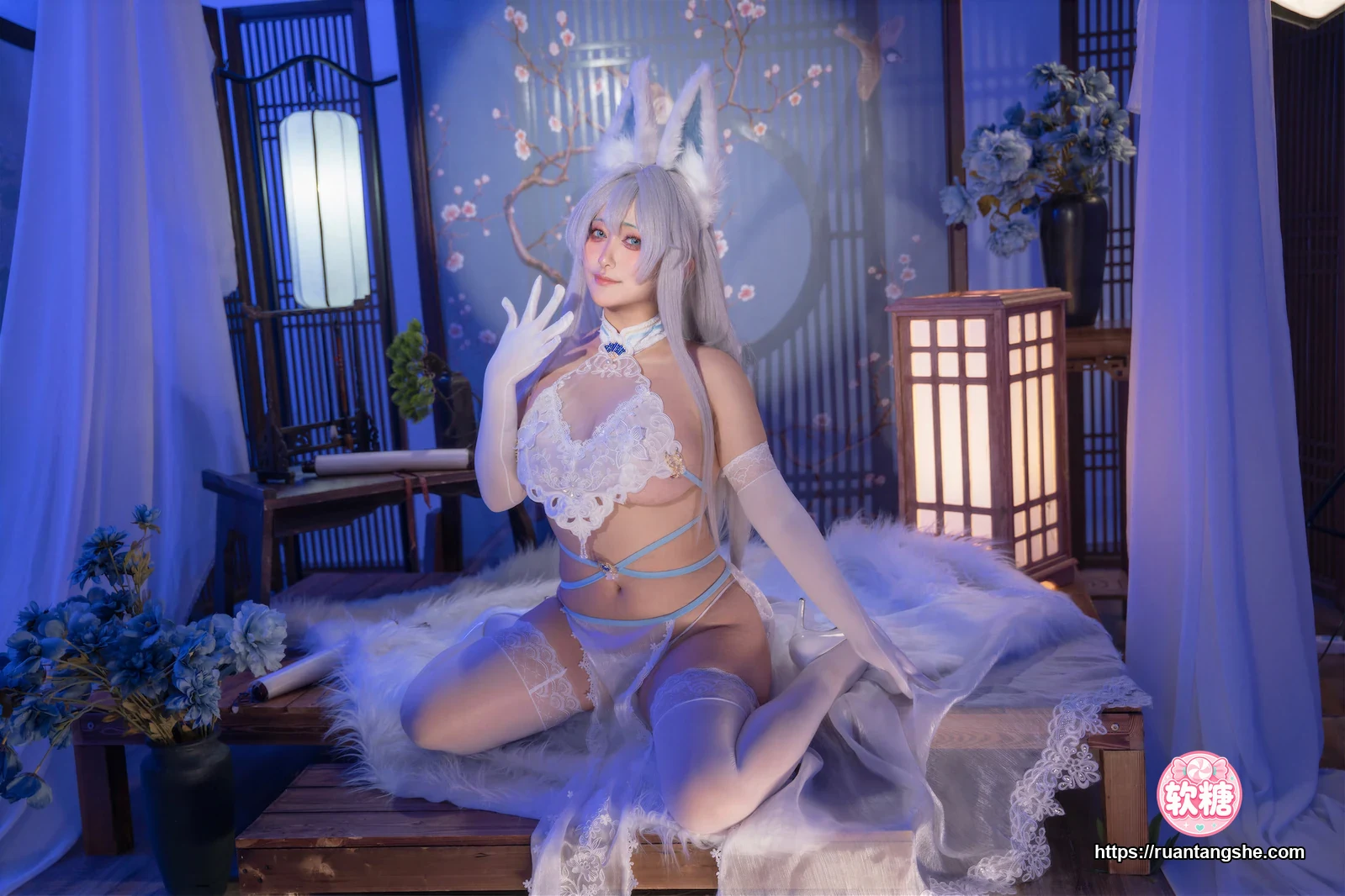洛璃LoLiSAMA 洛璃LoLiSAMA NO.108 - 碧蓝航线 信浓 相融一梦