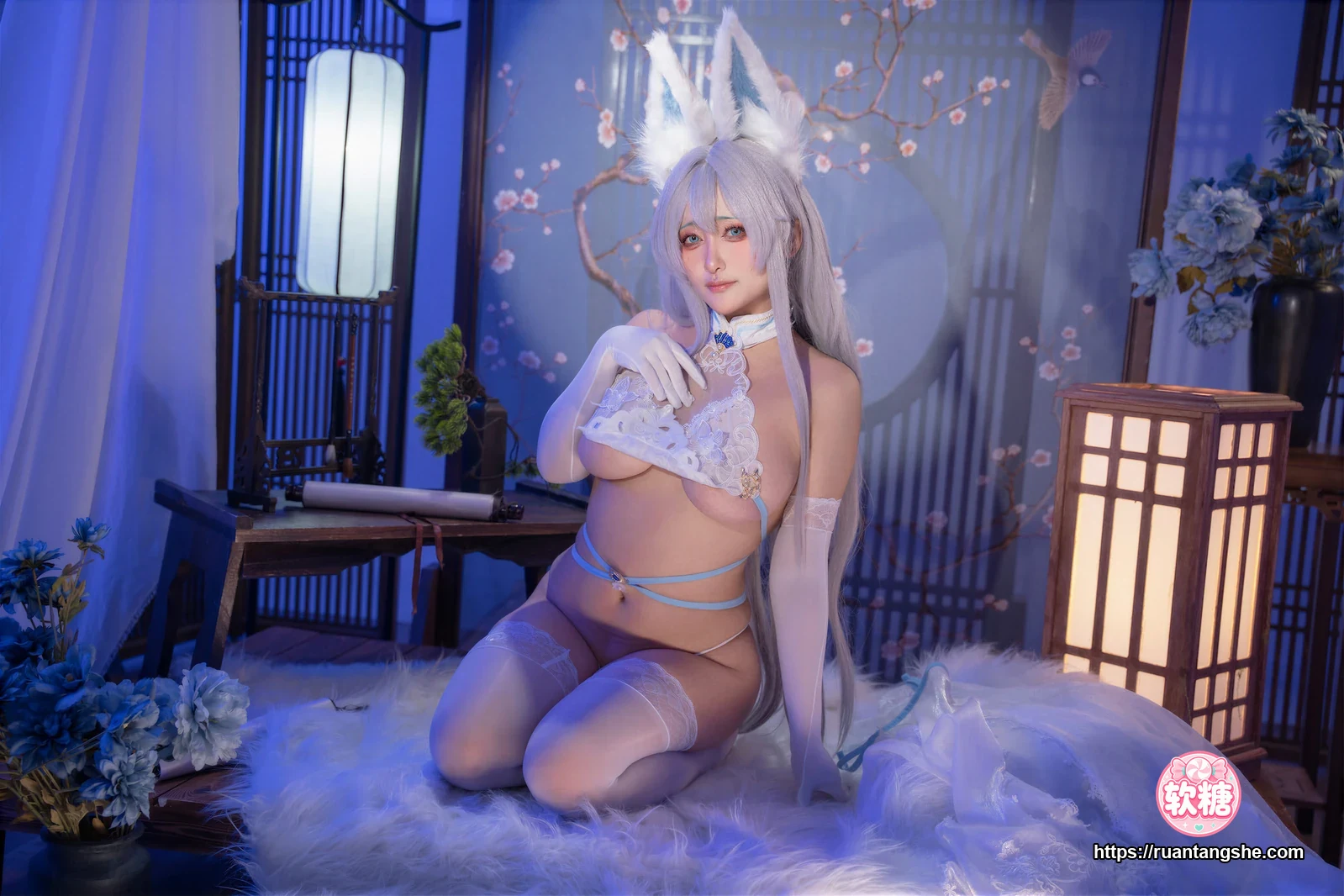洛璃LoLiSAMA 洛璃LoLiSAMA NO.108 - 碧蓝航线 信浓 相融一梦