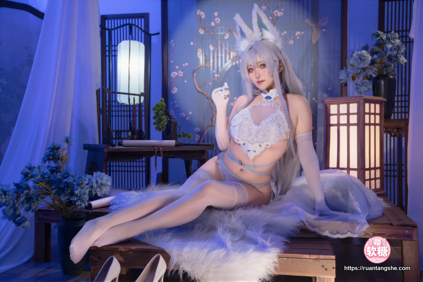 洛璃LoLiSAMA 洛璃LoLiSAMA NO.108 - 碧蓝航线 信浓 相融一梦