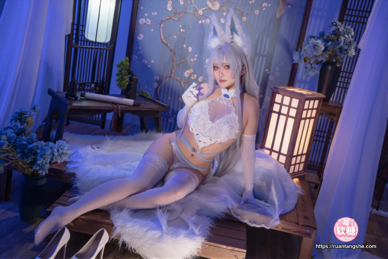 洛璃LoLiSAMA 洛璃LoLiSAMA NO.108 - 碧蓝航线 信浓 相融一梦