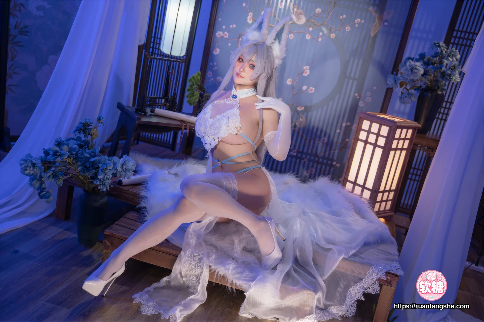 洛璃LoLiSAMA 洛璃LoLiSAMA NO.108 - 碧蓝航线 信浓 相融一梦