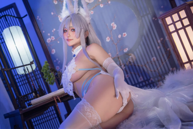 洛璃LoLiSAMA《碧蓝航线 信浓 相融一梦》写真图集 90P｜在线预览与图包下载