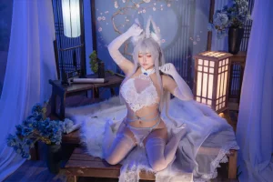 洛璃LoLiSAMA《碧蓝航线 信浓 相融一梦》写真图集 90P｜在线预览与图包下载