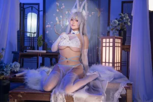洛璃LoLiSAMA《碧蓝航线 信浓 相融一梦》写真图集 90P｜在线预览与图包下载