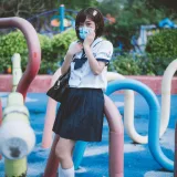 柒柒_Lust77《乐园JK》写真图集 37P｜在线预览与图包下载