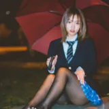 柒柒_Lust77《深夜公园JK》写真图集 35P｜在线预览与图包下载
