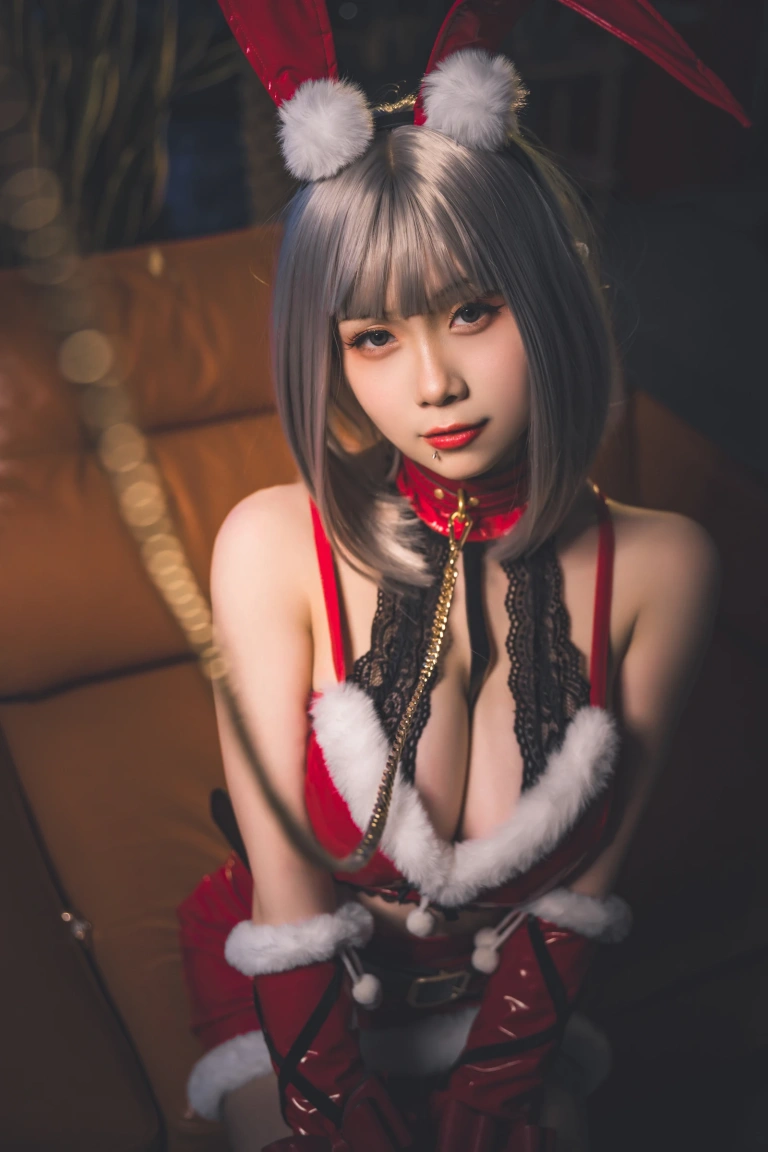 柒柒_Lust77《双人圣诞礼物（&末夜）》写真图集 64P｜在线预览与图包下载