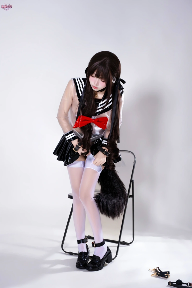 柒柒_Lust77《兽尾透明JK》写真图集 112P+1V｜在线预览与图包下载
