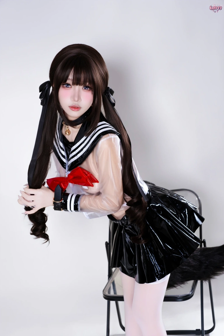 柒柒_Lust77《兽尾透明JK》写真图集 112P+1V｜在线预览与图包下载