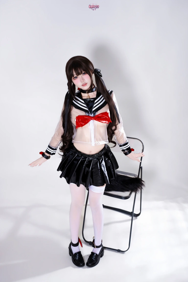 柒柒_Lust77《兽尾透明JK》写真图集 112P+1V｜在线预览与图包下载
