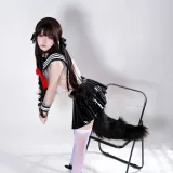 柒柒_Lust77《兽尾透明JK》写真图集 112P+1V｜在线预览与图包下载