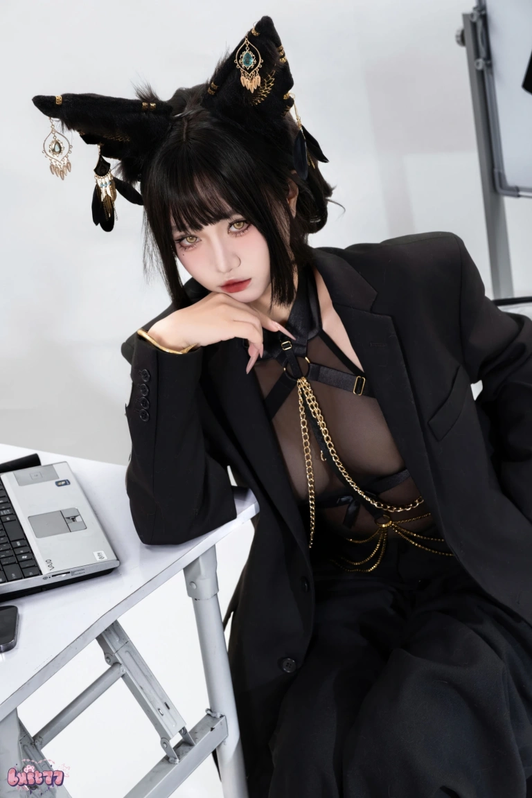 柒柒_Lust77《黑·阿努比斯》写真图集 168P｜在线预览与图包下载