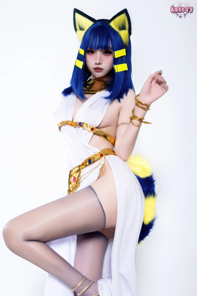 柒柒_Lust77《白·埃及猫》写真图集 65P｜在线预览与图包下载