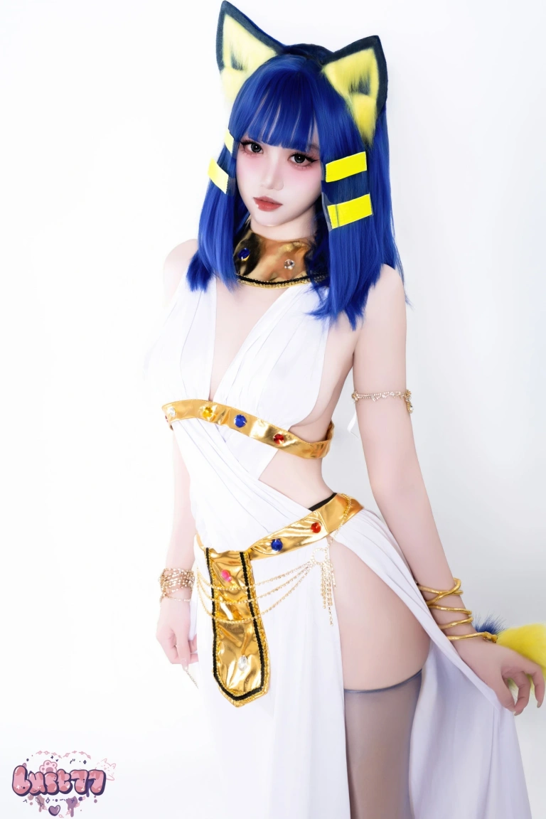 柒柒_Lust77《白·埃及猫》写真图集 65P｜在线预览与图包下载