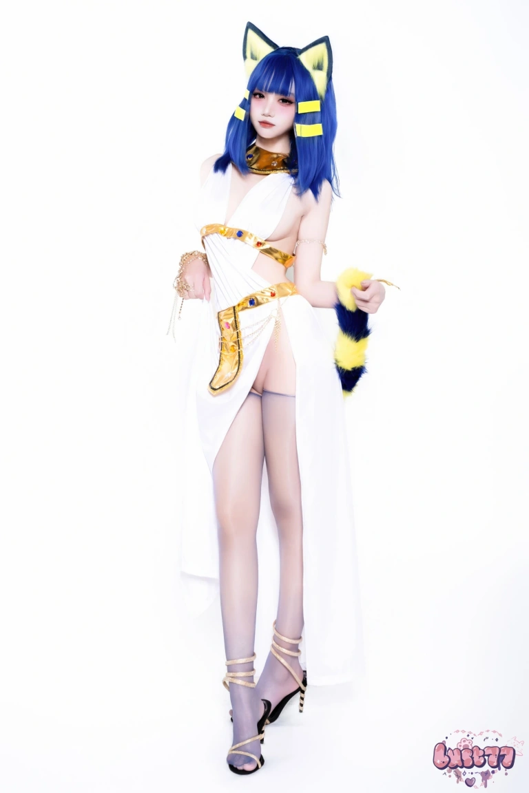 柒柒_Lust77《白·埃及猫》写真图集 65P｜在线预览与图包下载