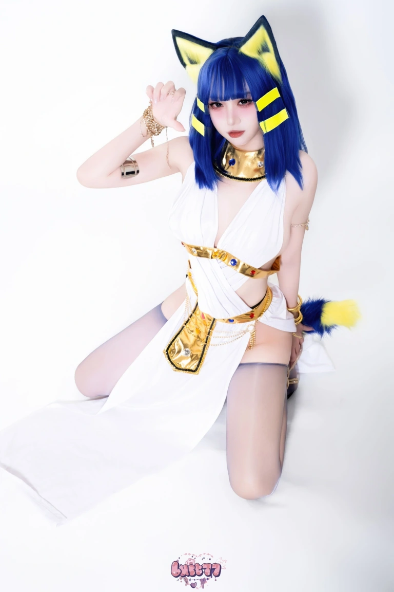 柒柒_Lust77《白·埃及猫》写真图集 65P｜在线预览与图包下载