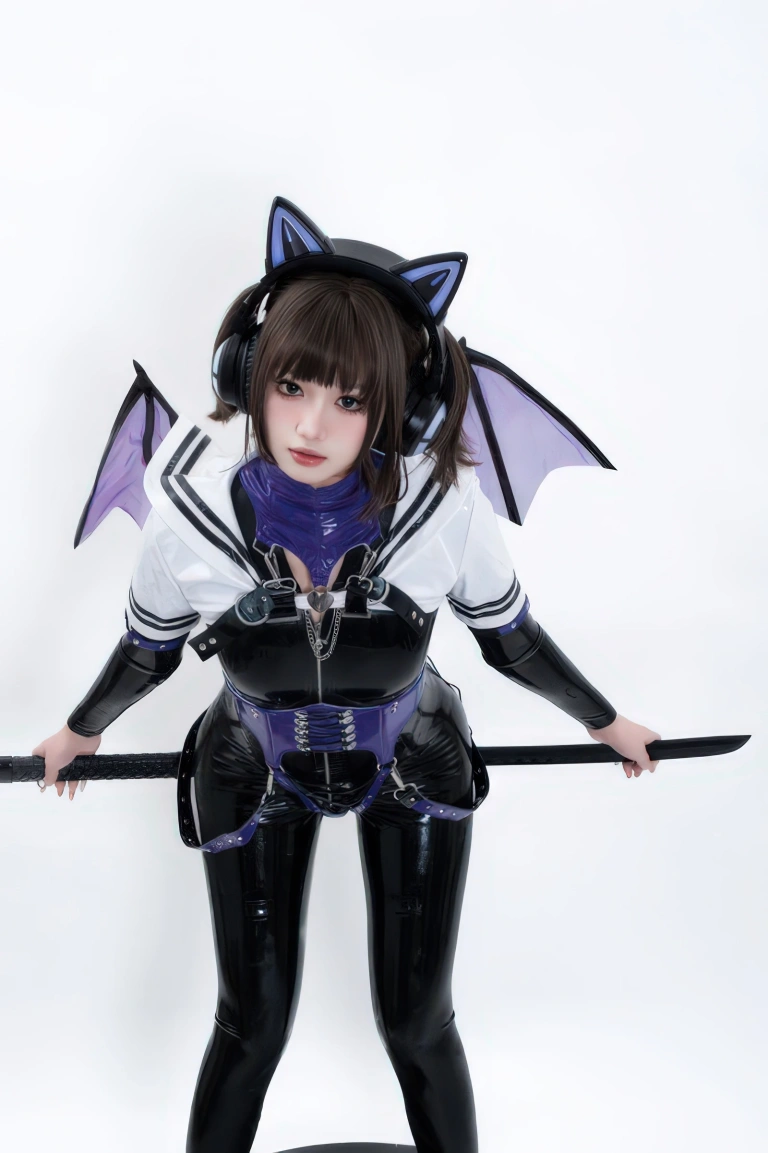 柒柒_Lust77《白棚胶衣》写真图集 78P｜在线预览与图包下载