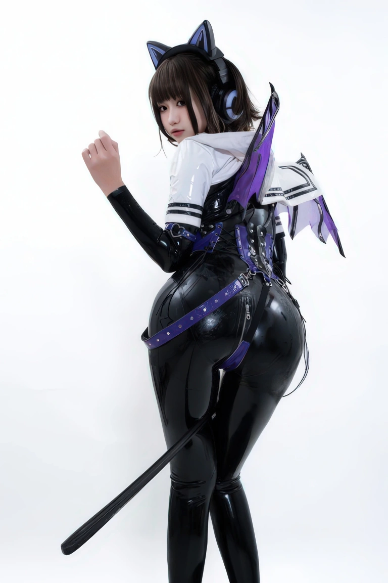 柒柒_Lust77《白棚胶衣》写真图集 78P｜在线预览与图包下载