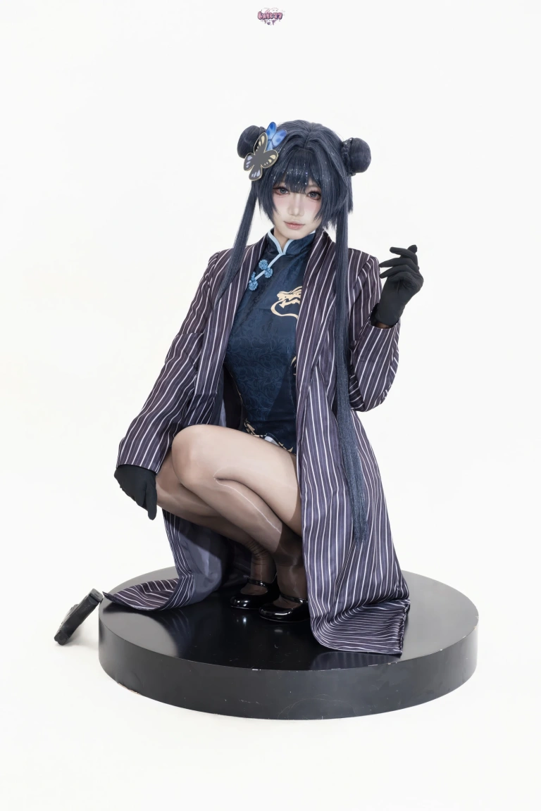 柒柒_Lust77《蔚蓝档案 妃咲原皮+兔女郎》写真图集 122P｜在线预览与图包下载