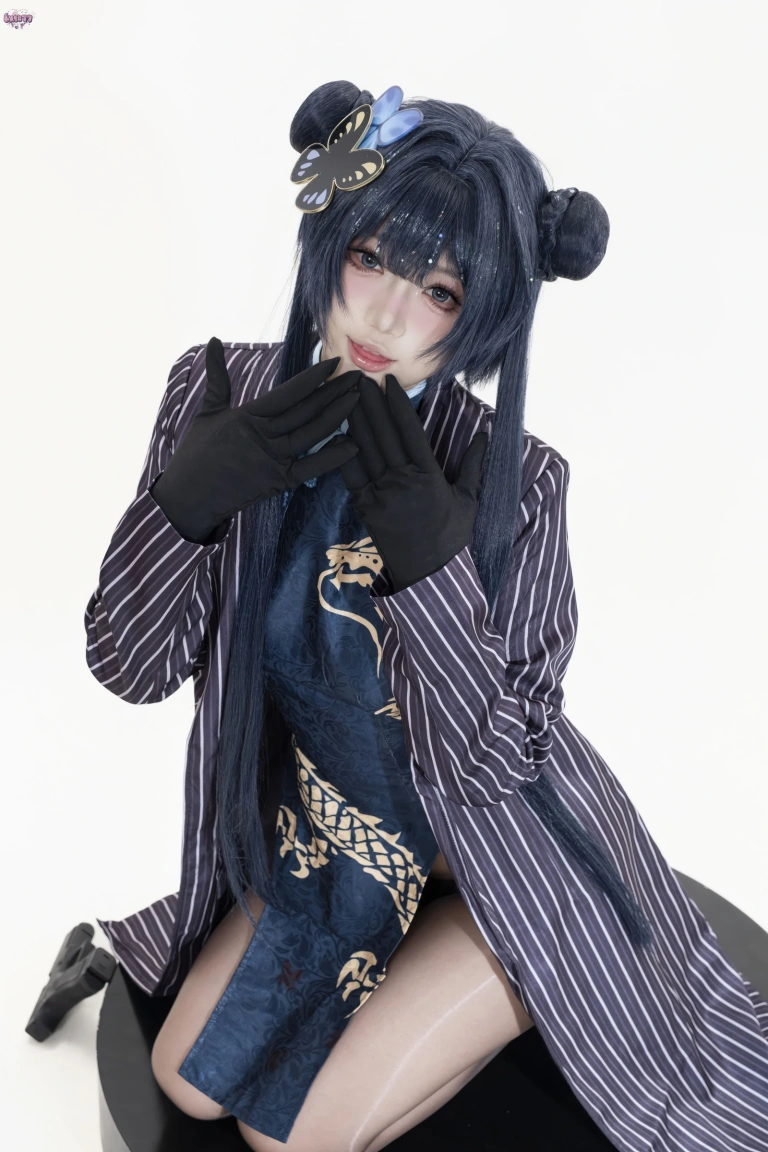 柒柒_Lust77《蔚蓝档案 妃咲原皮+兔女郎》写真图集 122P｜在线预览与图包下载