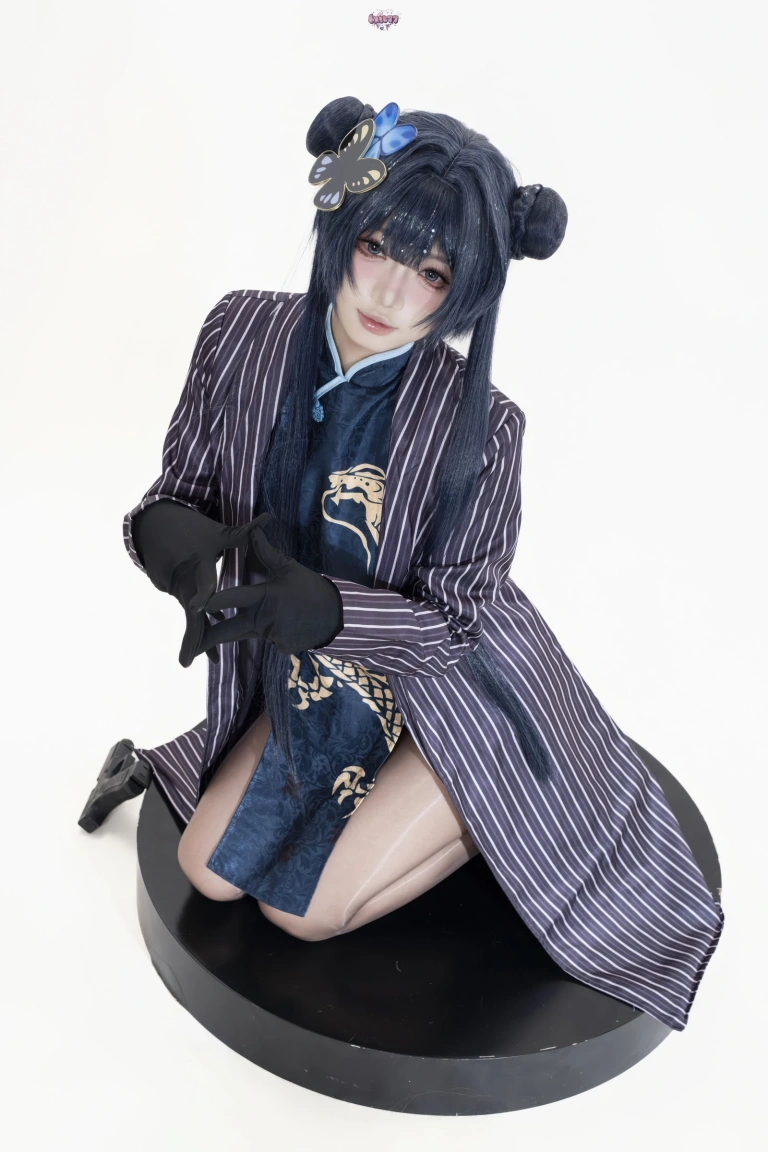 柒柒_Lust77《蔚蓝档案 妃咲原皮+兔女郎》写真图集 122P｜在线预览与图包下载