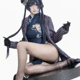 柒柒_Lust77《蔚蓝档案 妃咲原皮+兔女郎》写真图集 122P｜在线预览与图包下载