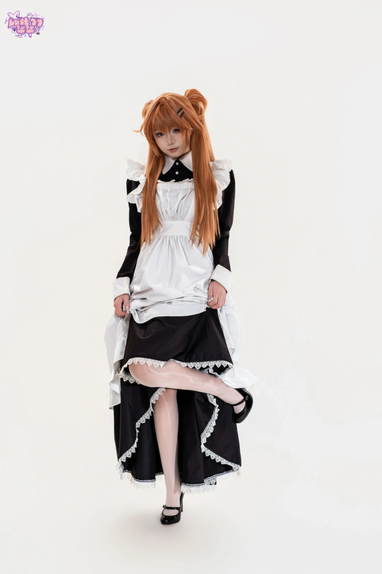 柒柒_Lust77《新世纪福音战士 明日香·战斗女仆》写真图集 68P｜在线预览与图包下载