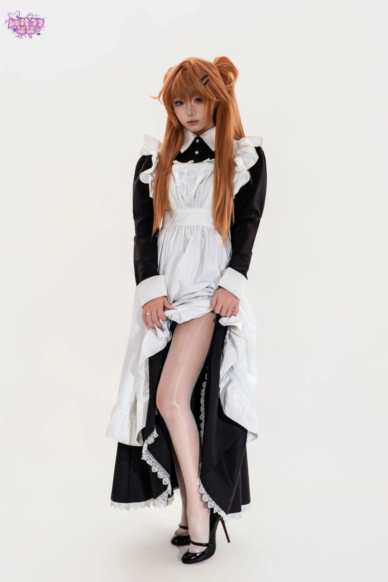 柒柒_Lust77《新世纪福音战士 明日香·战斗女仆》写真图集 68P｜在线预览与图包下载