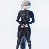 柒柒_Lust77《黑靡烟旗袍》写真图集 108P+2V｜在线预览与图包下载