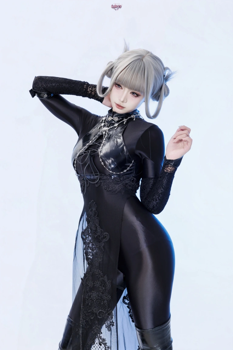 柒柒_Lust77《黑靡烟旗袍》写真图集 108P+2V｜在线预览与图包下载