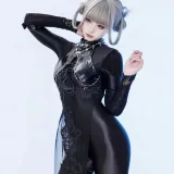 柒柒_Lust77《黑靡烟旗袍》写真图集 108P+2V｜在线预览与图包下载