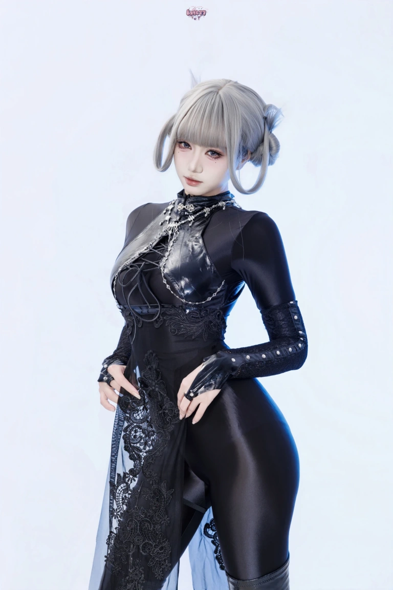 柒柒_Lust77《黑靡烟旗袍》写真图集 108P+2V｜在线预览与图包下载