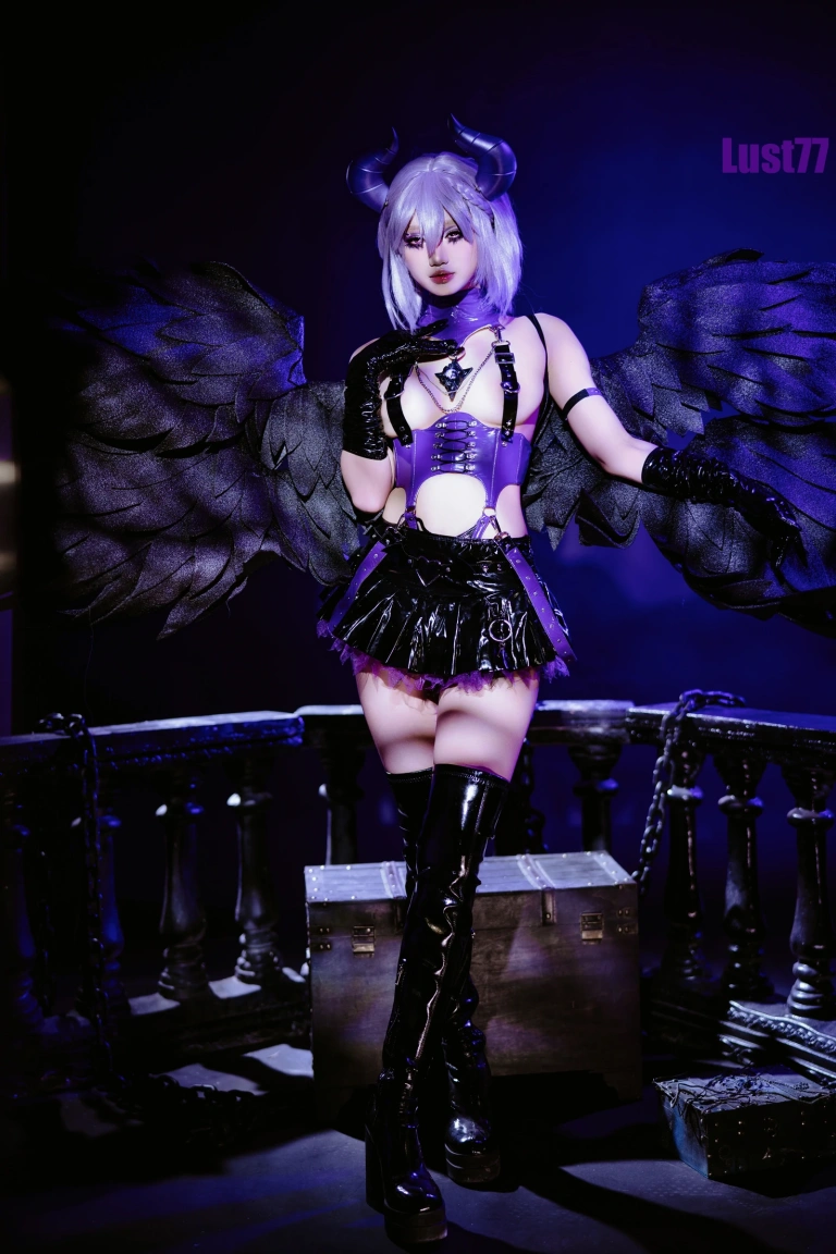 柒柒_Lust77《堕天使之歌》写真图集 83P｜在线预览与图包下载