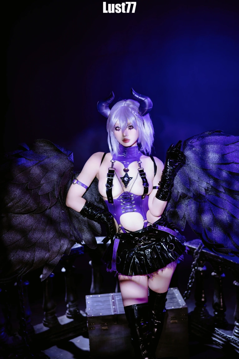 柒柒_Lust77《堕天使之歌》写真图集 83P｜在线预览与图包下载