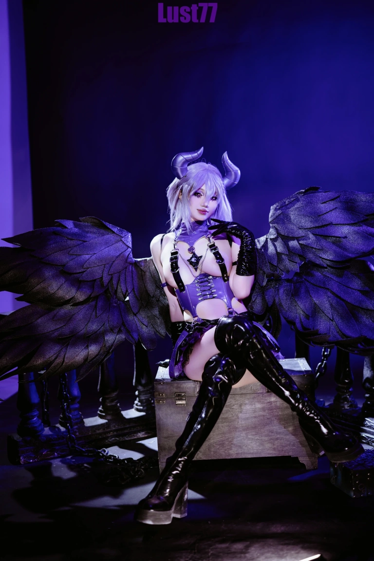 柒柒_Lust77《堕天使之歌》写真图集 83P｜在线预览与图包下载
