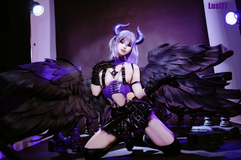 柒柒_Lust77《堕天使之歌》写真图集 83P｜在线预览与图包下载