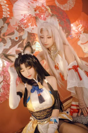 miko酱ww《永劫无间 胡桃》写真图集 44P｜在线预览与图包下载