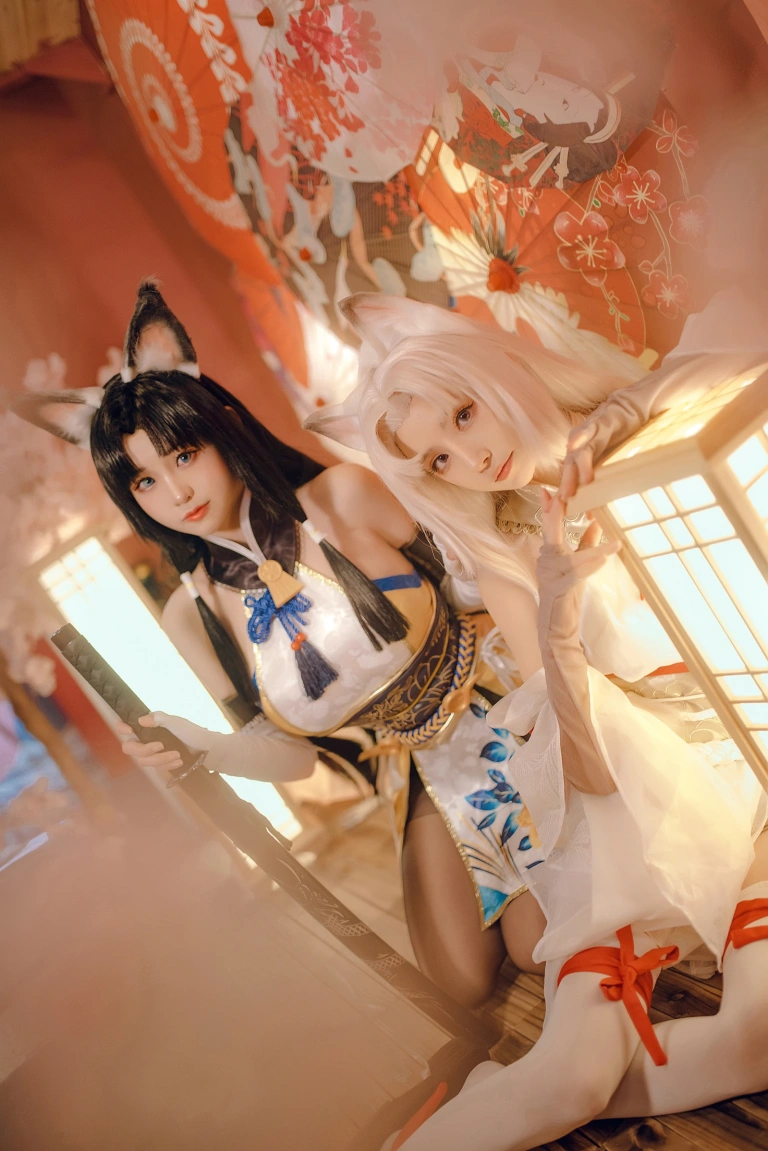 miko酱ww《永劫无间 胡桃》写真图集 44P｜在线预览与图包下载