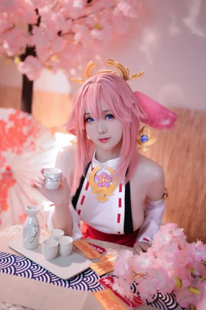 miko酱ww《八重神子2》写真图集 32P｜在线预览与图包下载